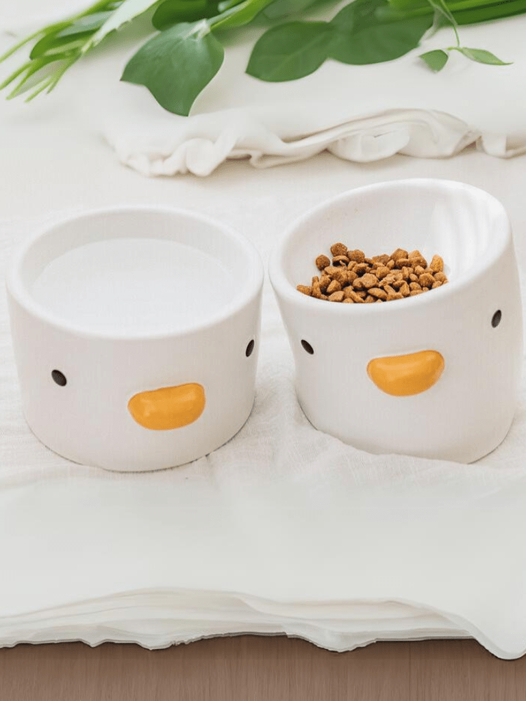 DuoDuck | Food & Water Bowl -