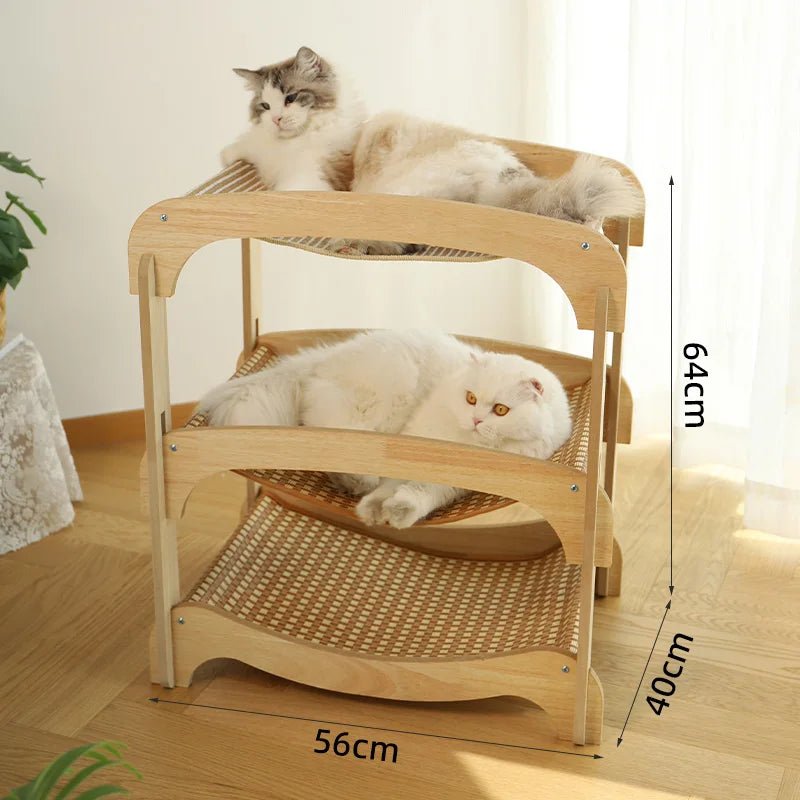 TwinPaws Bed | Cat Bunk Bed -