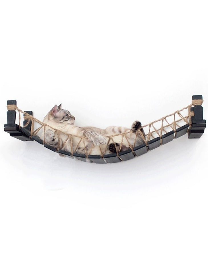 Wall Bridge Cat Step – Suspension Bridge Playground for Cats