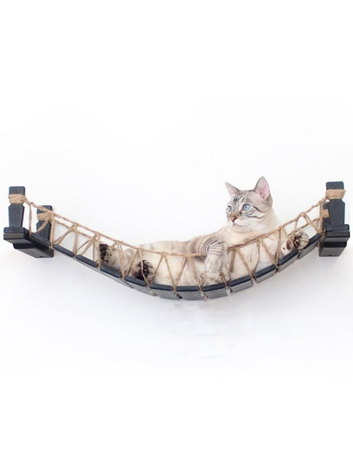 Wall Bridge Cat Step – Suspension Bridge Playground for Cats