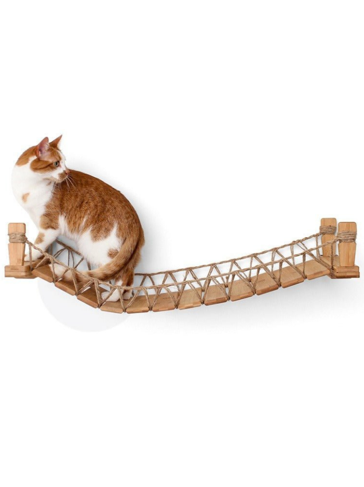 Wall Bridge Cat Step – Suspension Bridge Playground for Cats