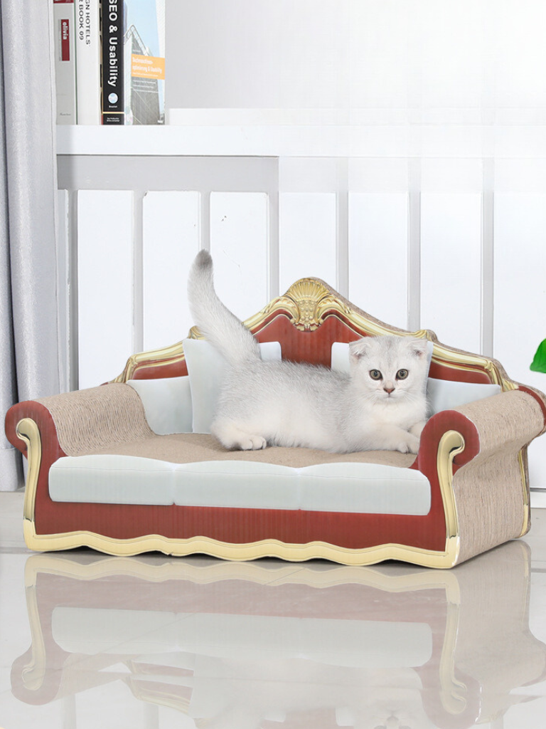 Sofa [King & Queen] – Luxury Comfort &amp; Play for Your Cat
