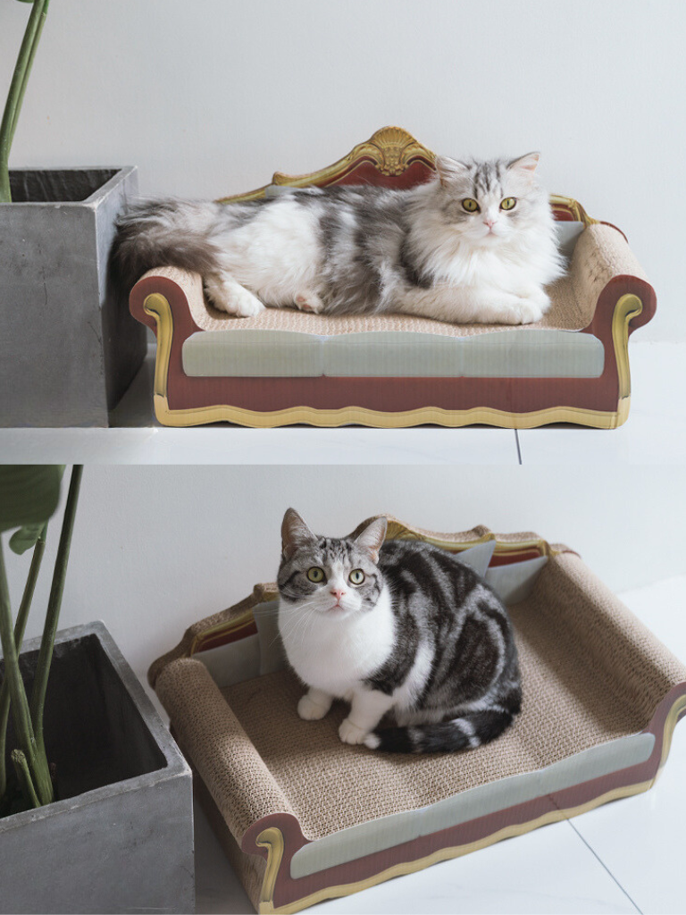 Sofa [King & Queen] – Luxury Comfort &amp; Play for Your Cat