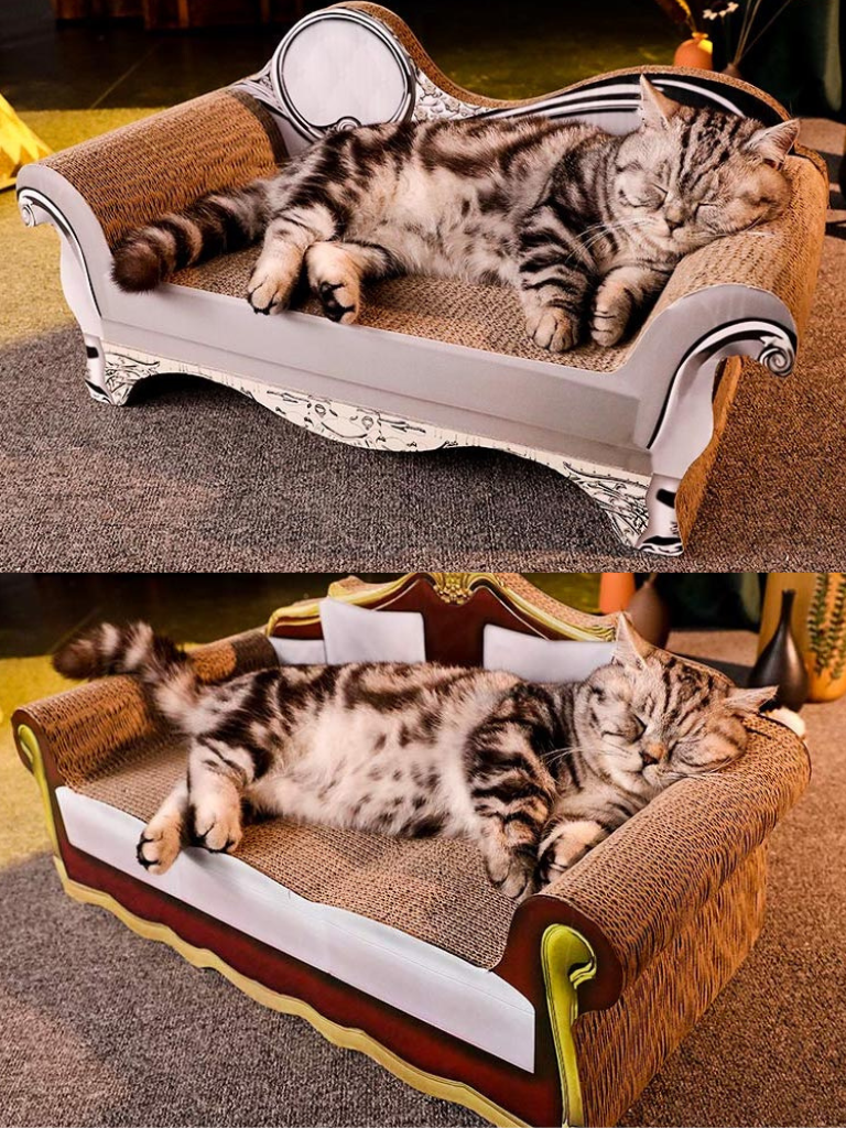 Sofa [King & Queen] – Luxury Comfort &amp; Play for Your Cat