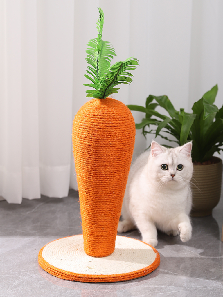 Carrot Nail Sharpener – Fun Design for Happy Cats