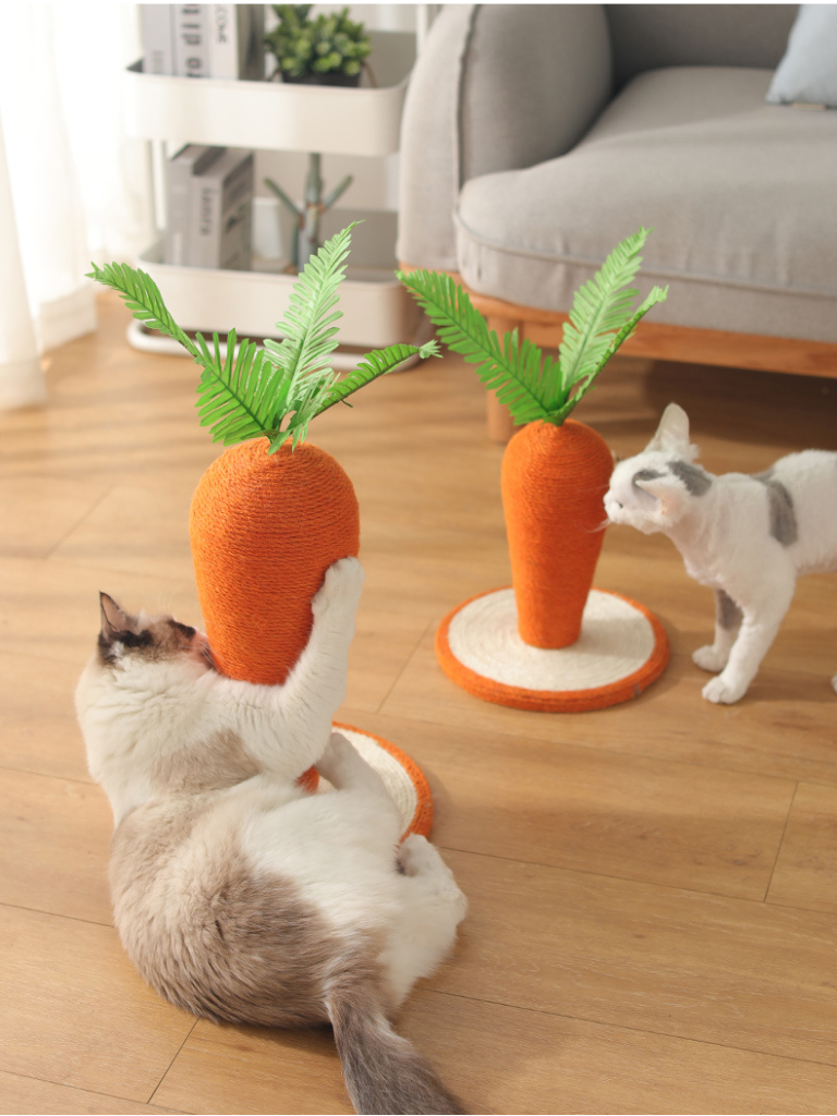 Carrot Nail Sharpener – Fun Design for Happy Cats