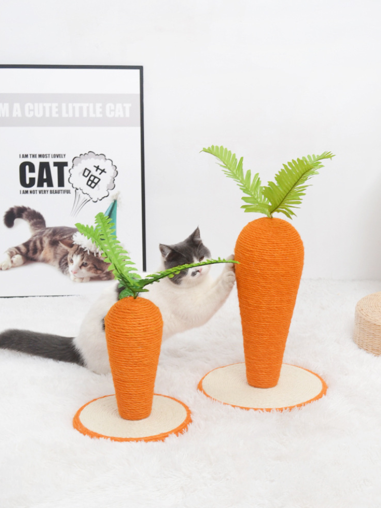 Carrot Nail Sharpener – Fun Design for Happy Cats