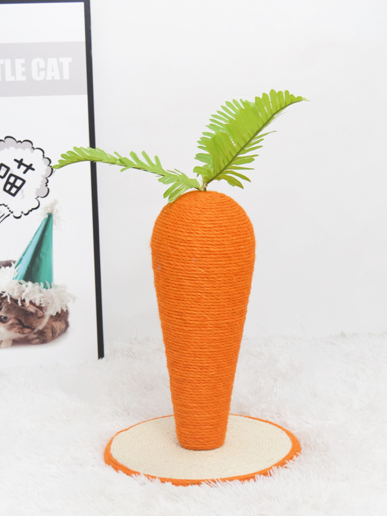 Carrot Nail Sharpener – Fun Design for Happy Cats
