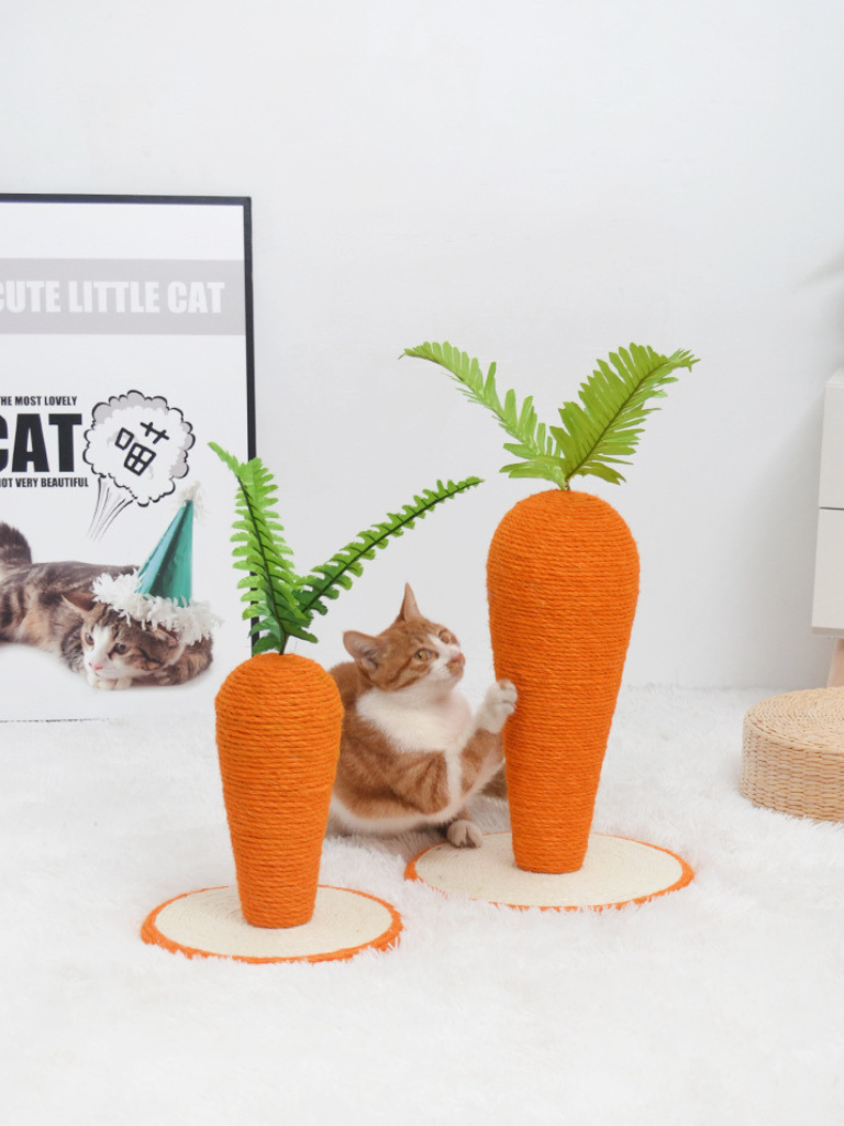 Carrot Nail Sharpener – Fun Design for Happy Cats