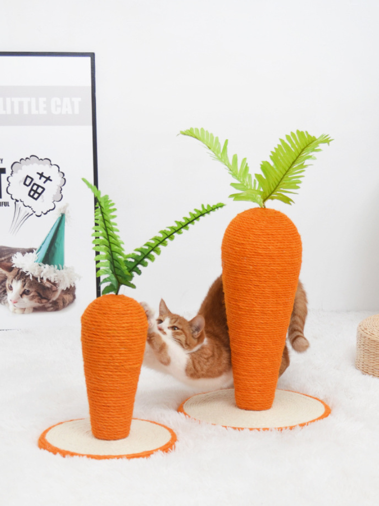 Carrot Nail Sharpener – Fun Design for Happy Cats
