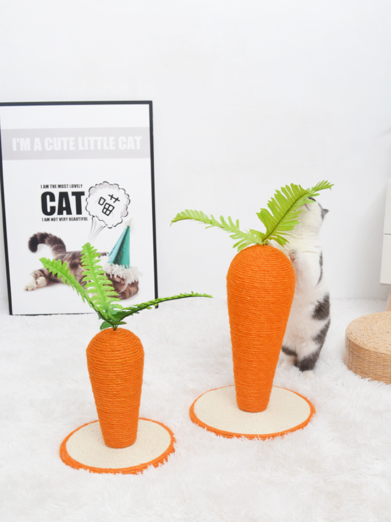 Carrot Nail Sharpener – Fun Design for Happy Cats