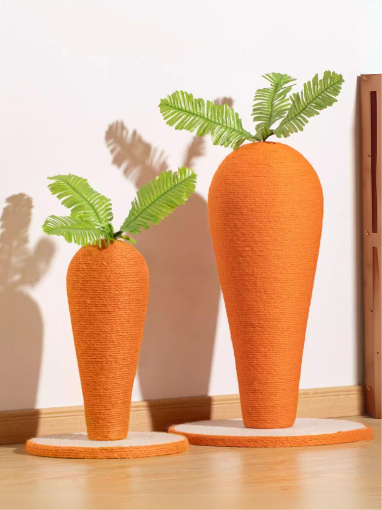 Carrot Nail Sharpener – Fun Design for Happy Cats
