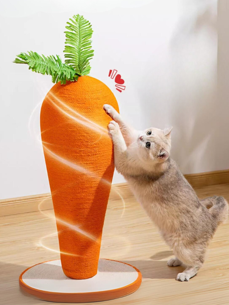Carrot Nail Sharpener – Fun Design for Happy Cats