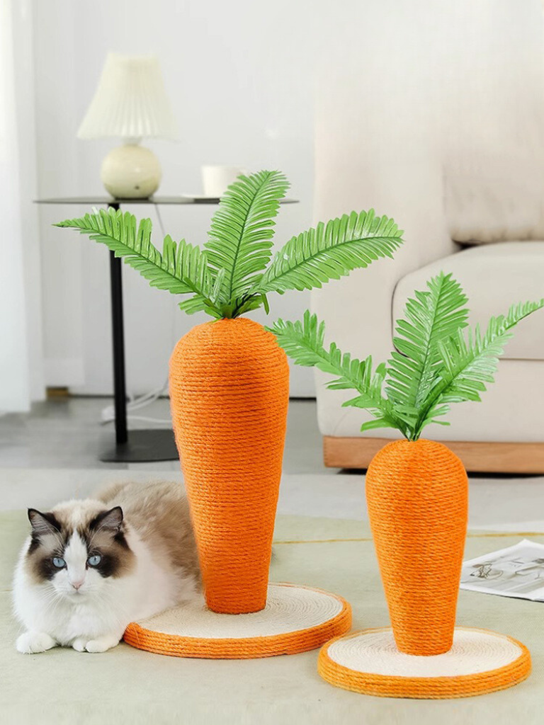 Carrot Nail Sharpener – Fun Design for Happy Cats