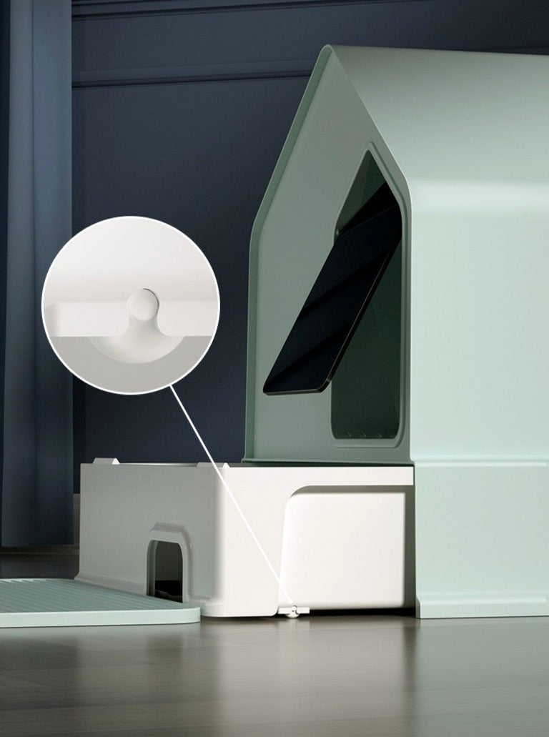 House Type Cat Toilet – Stylish, Spacious &amp; Easy to Clean