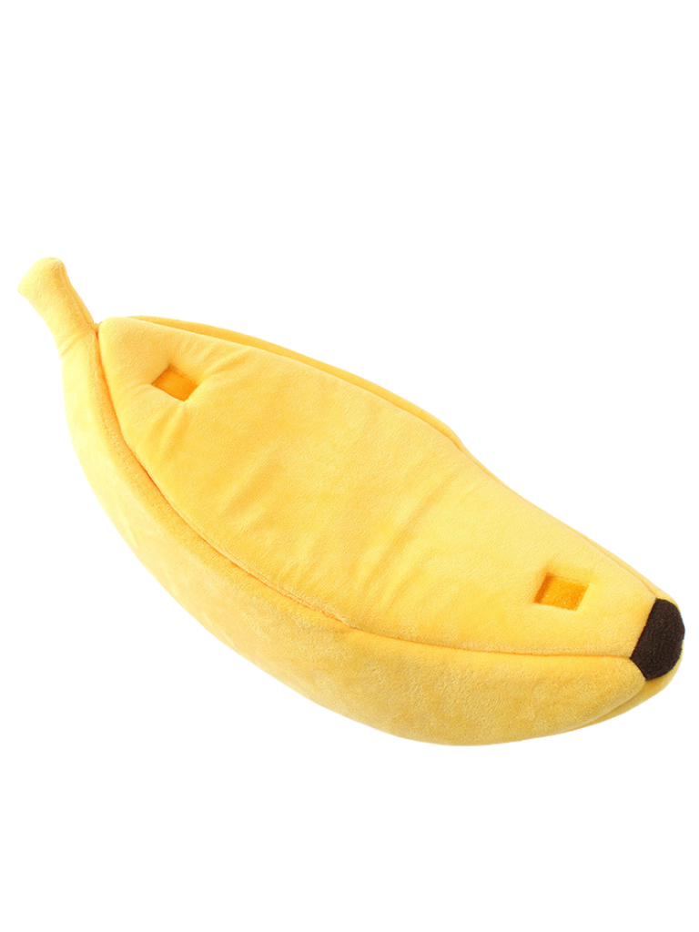 Banana Cat Bed – Cozy