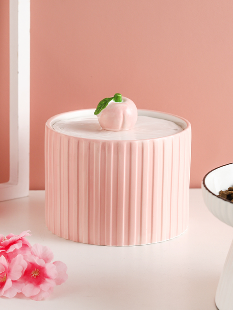 PeachyPaws | Peach Water Dispenser