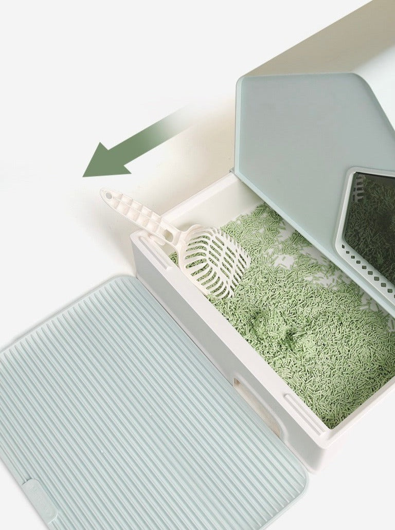 House Type Cat Toilet – Stylish, Spacious &amp; Easy to Clean