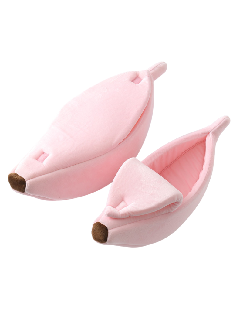 Banana Cat Bed – Cozy