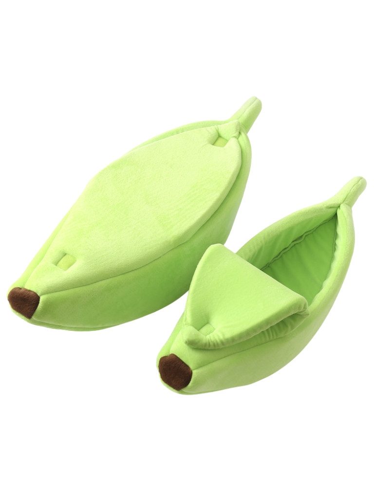 Banana Cat Bed – Cozy