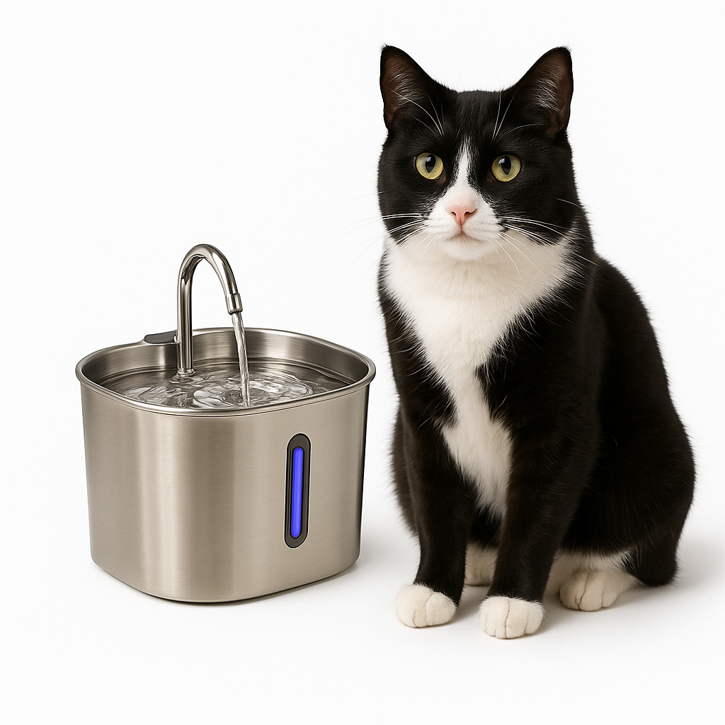 Novido | Stainless Steel Water Fountain