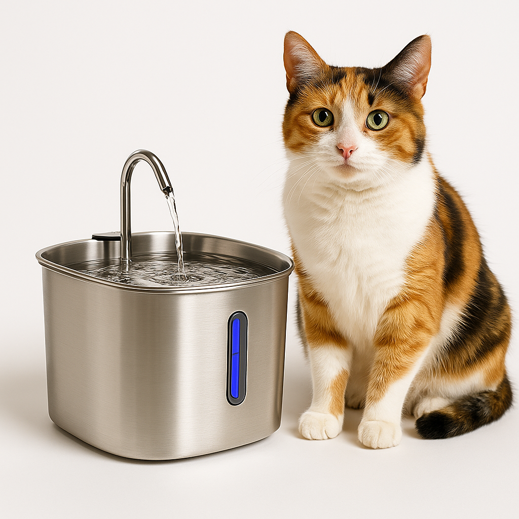 Novido | Stainless Steel Water Fountain