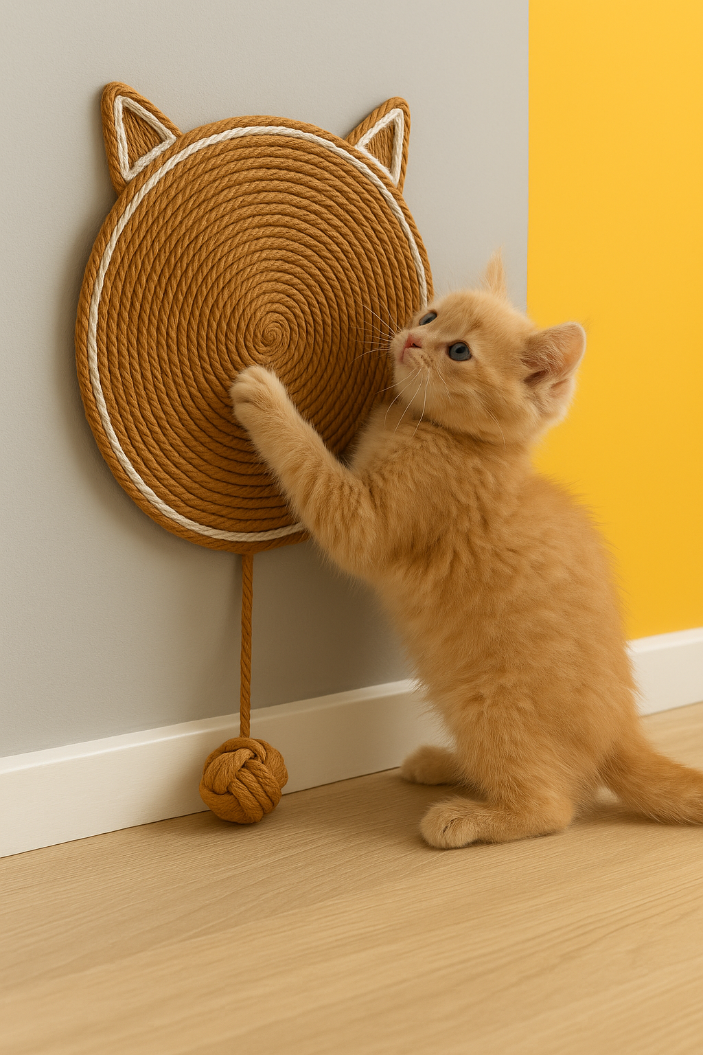 WhiskerWall | Wall-Mounted Cat Scratcher
