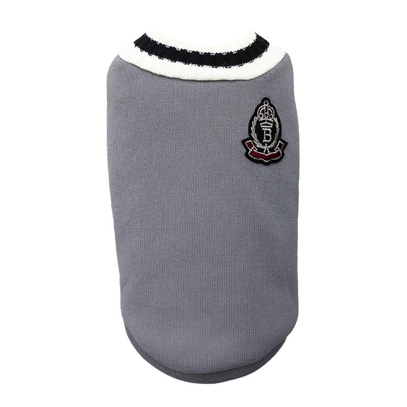 Cat Dog Sweater Pullover Winter Pet Clothes - Cozy Feline Fashion