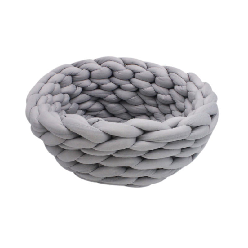 Handmade Knit Cat Bed