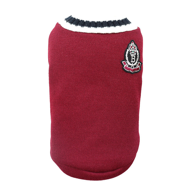 Cat Dog Sweater Pullover Winter Pet Clothes - Cozy Feline Fashion
