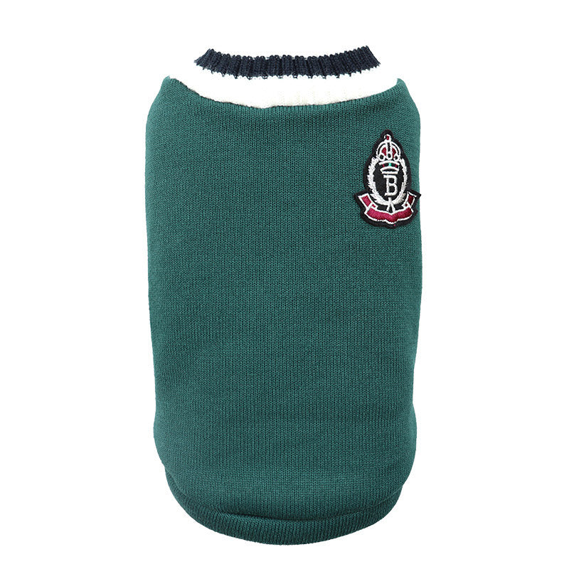 Cat Dog Sweater Pullover Winter Pet Clothes - Cozy Feline Fashion