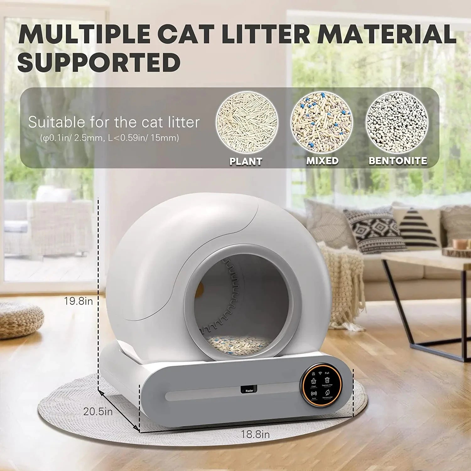 WhiskerWash | Self Cleaning LitterBox