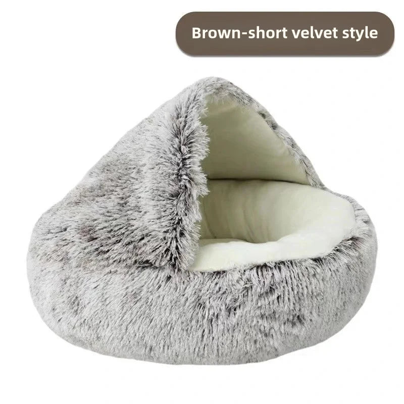 Luxe Fluff Nest | Ultra Soft Cat Bed