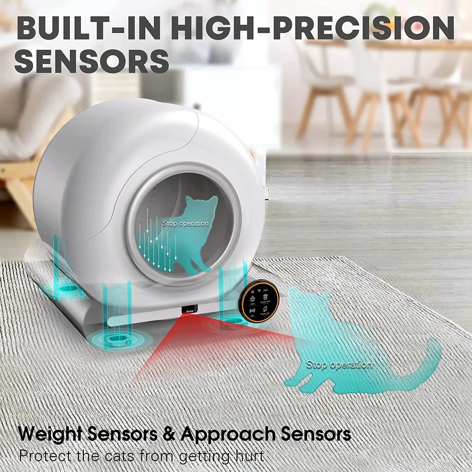 WhiskerWash | Self Cleaning LitterBox
