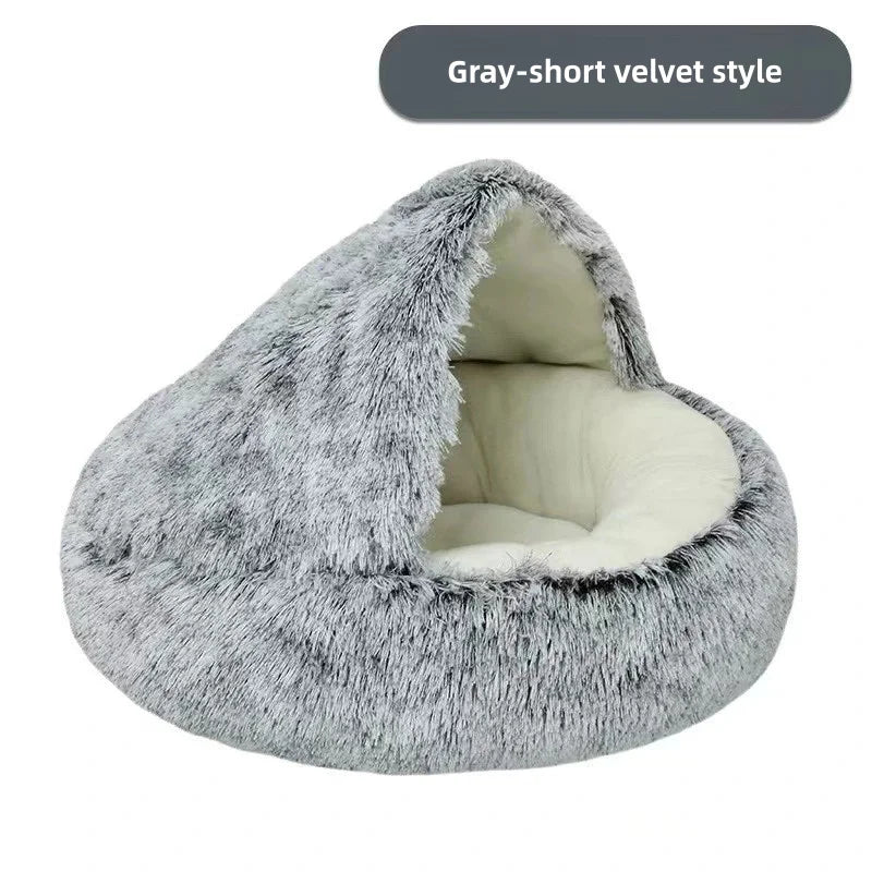 Luxe Fluff Nest | Ultra Soft Cat Bed