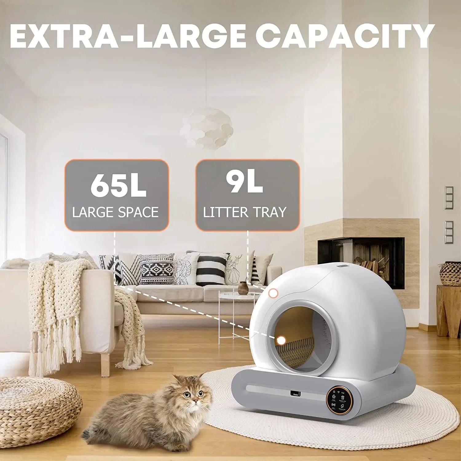WhiskerWash | Self Cleaning LitterBox
