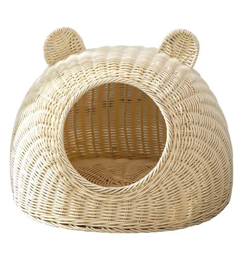 Catanu | Rattan Cat Cave
