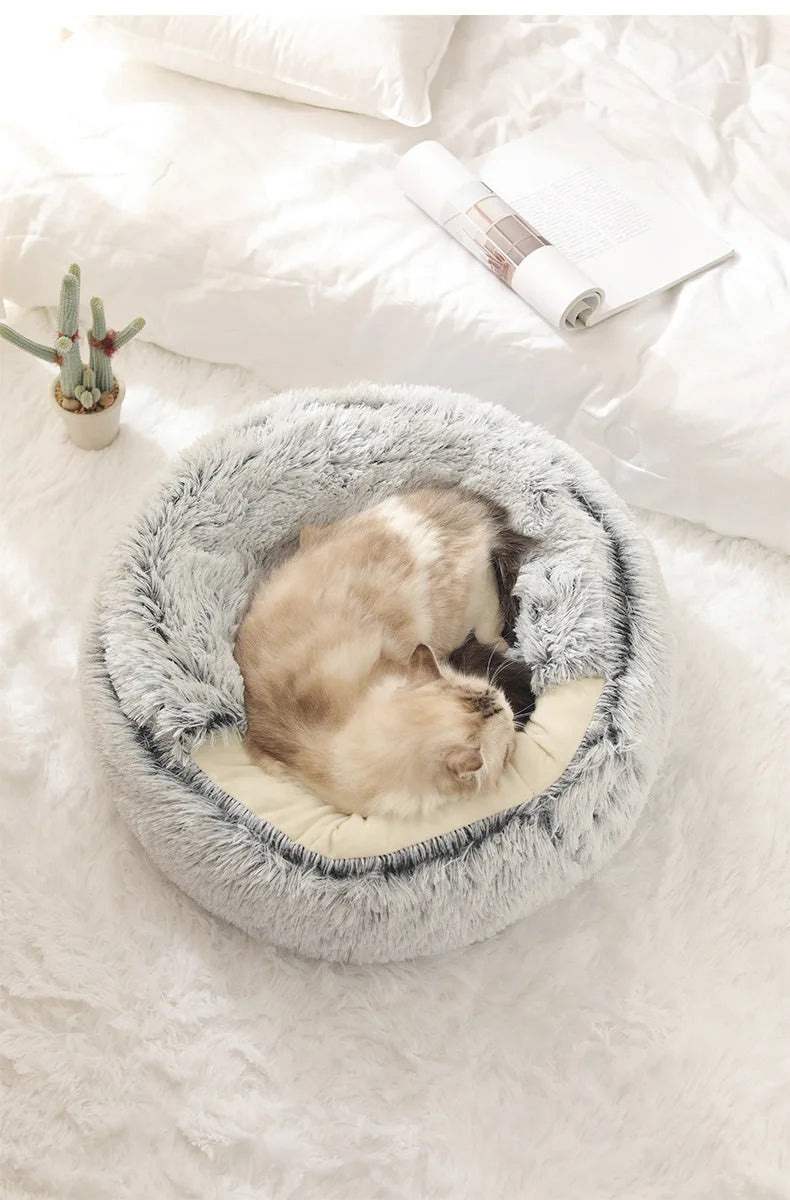 Luxe Fluff Nest | Ultra Soft Cat Bed
