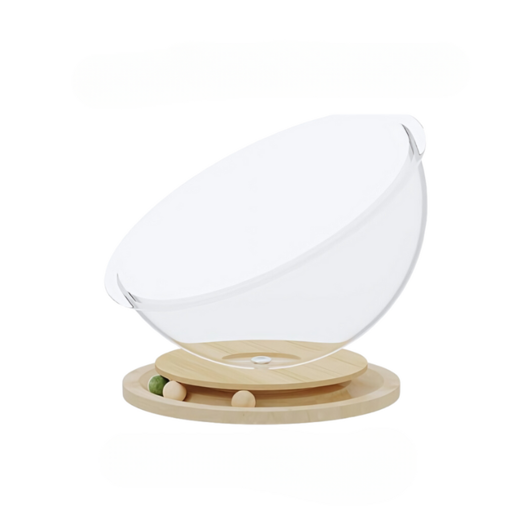 ClearPaw | Elevated Transparent Cat Bed