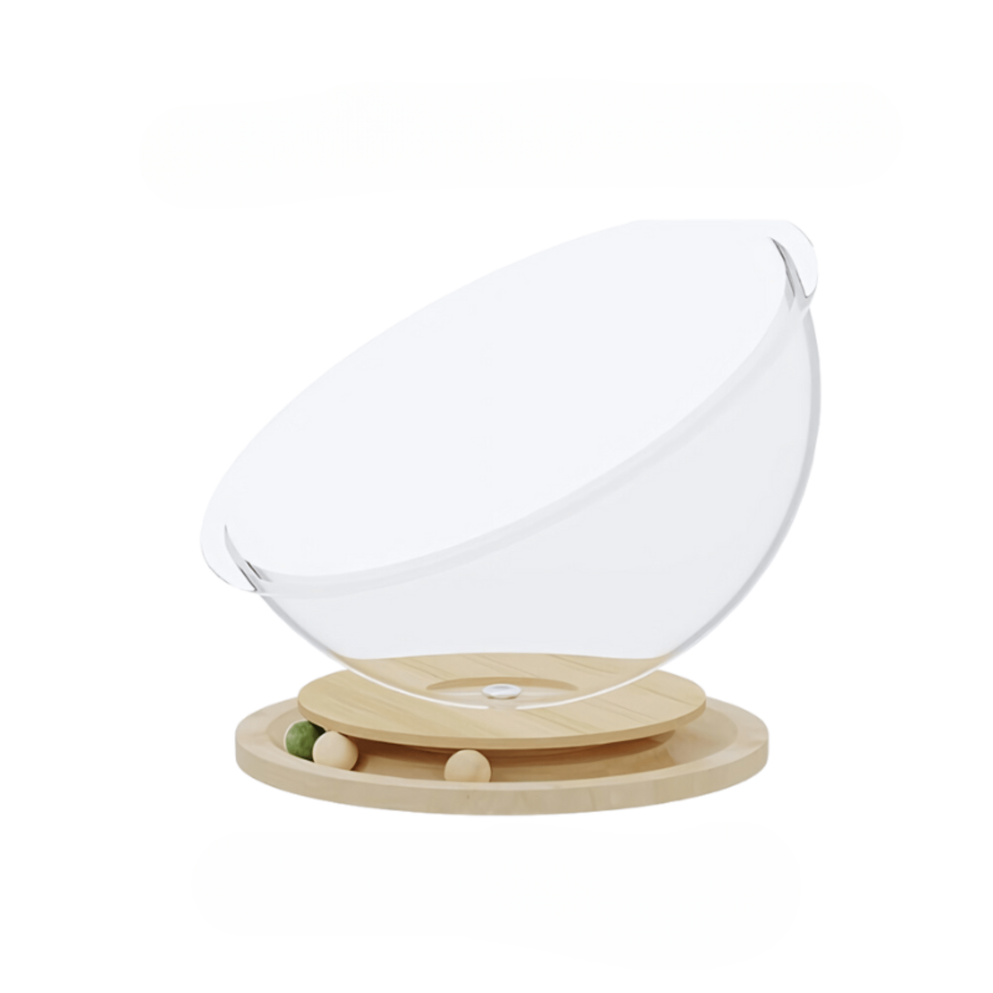 ClearPaw | Elevated Transparent Cat Bed - 