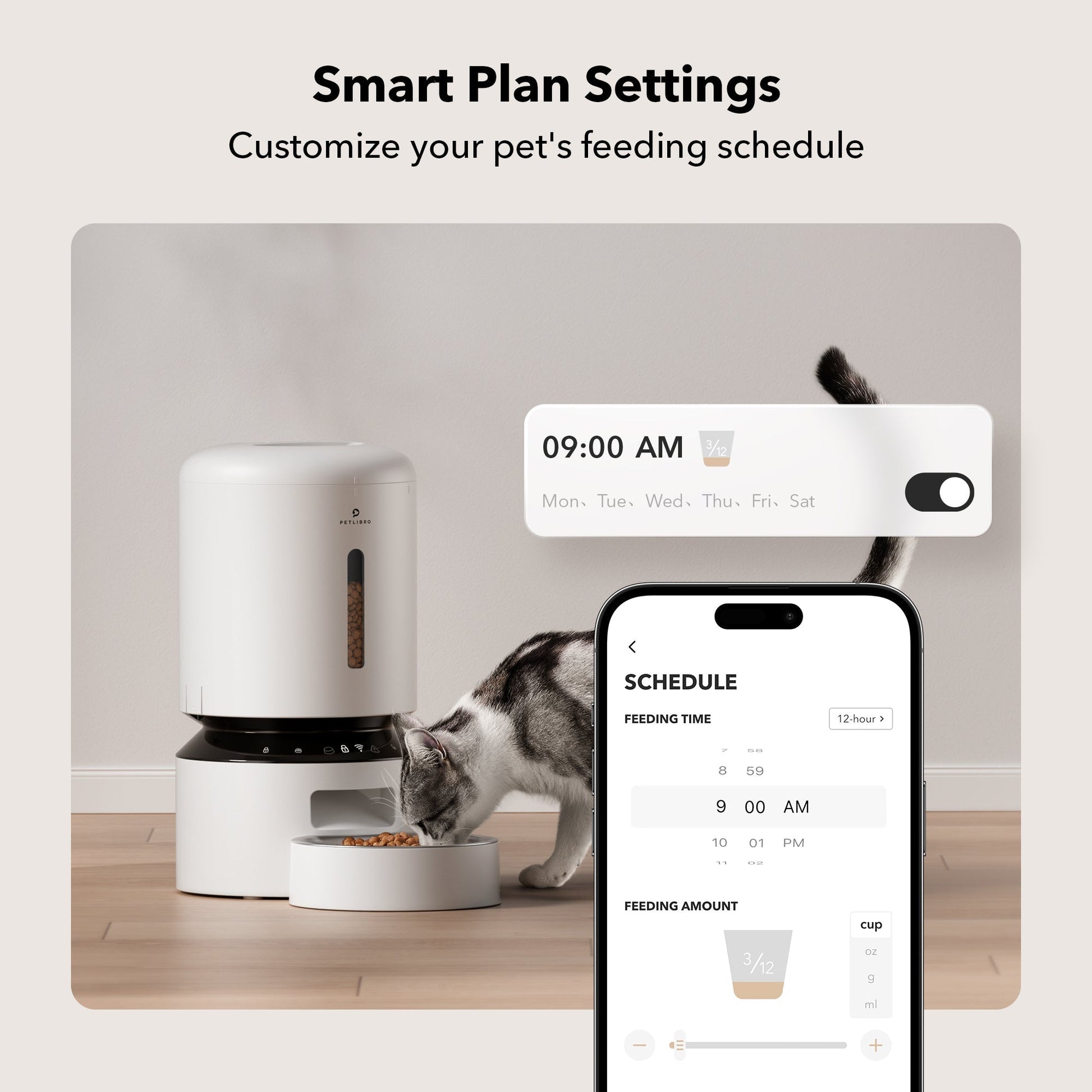 MealMate | Automatic Wifi Cat Feeder