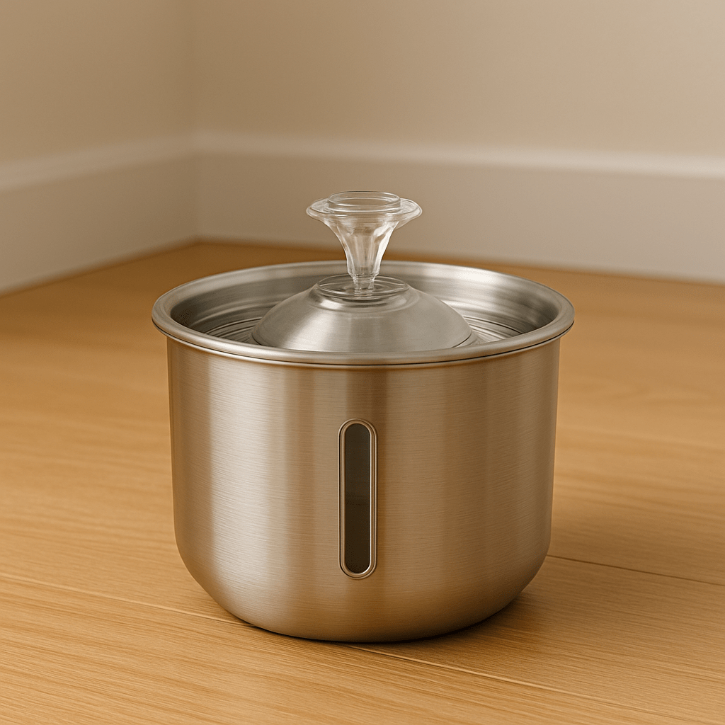 Morsél | Stainless Steel Cat Water Fountain - 