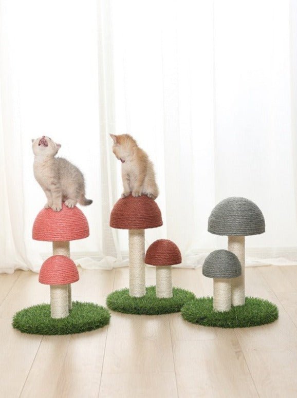 Mushroom Play Scratcher – A Playful Touch of Nature