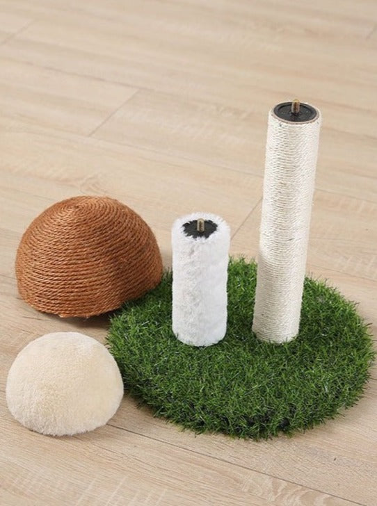 Mushroom Play Scratcher – A Playful Touch of Nature