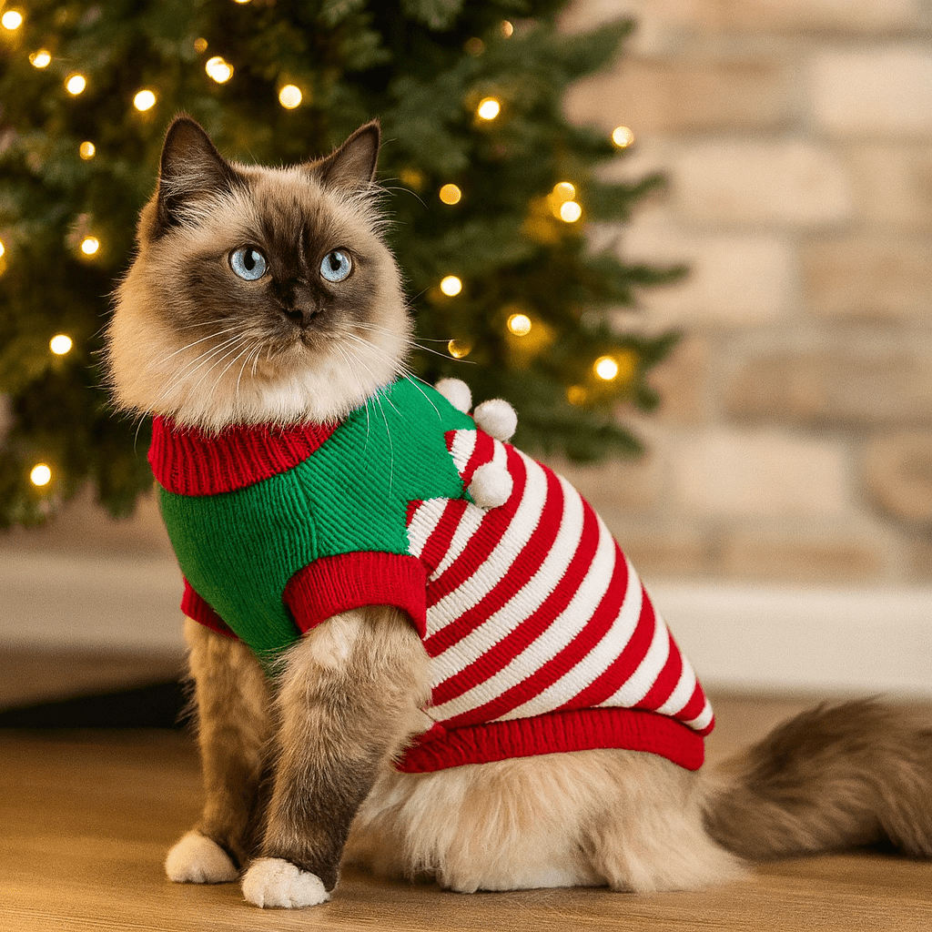 PurrElf | Cat Sweater - 