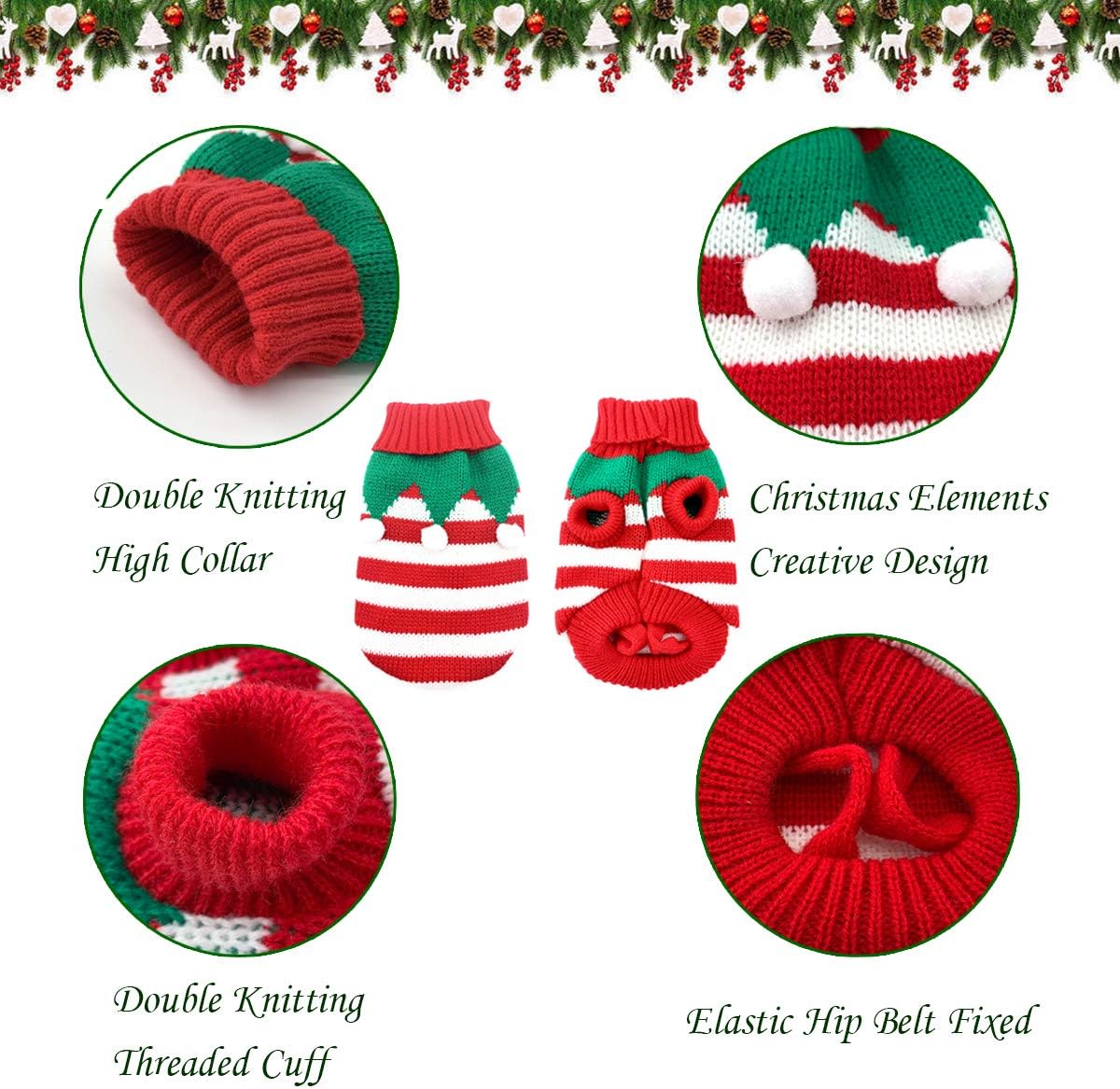 PurrElf | Cat Sweater - 