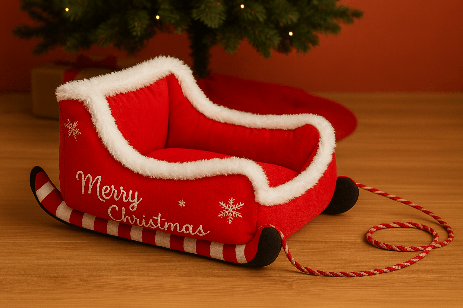 SantaPaws Bed | Cat Bed - 