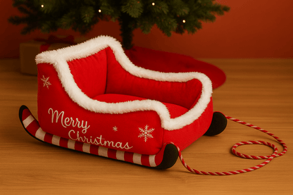 SantaPaws Bed | Cat Bed - 