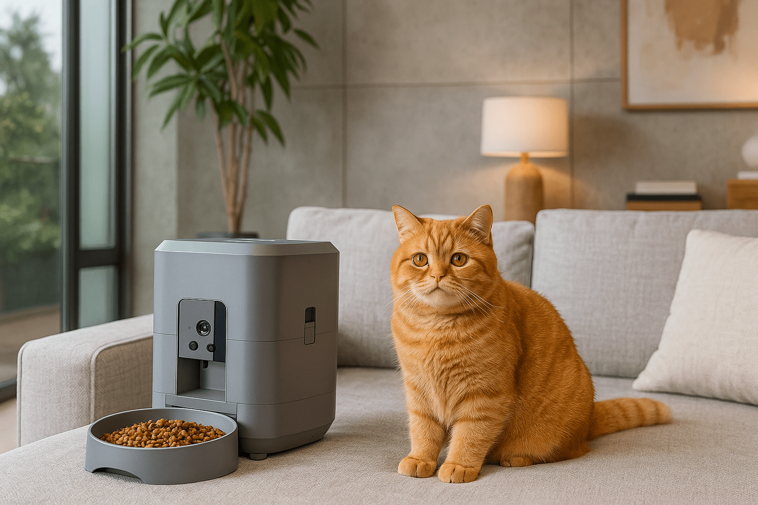 SmartNibble | WiFi Cat Feeder - 