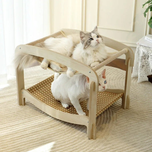 TwinPaws Bed | Cat Bunk Bed - 